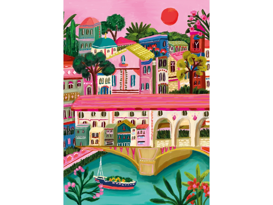 Rompecabezas de la Paz de Florencia, 1000 piezas, multicolor