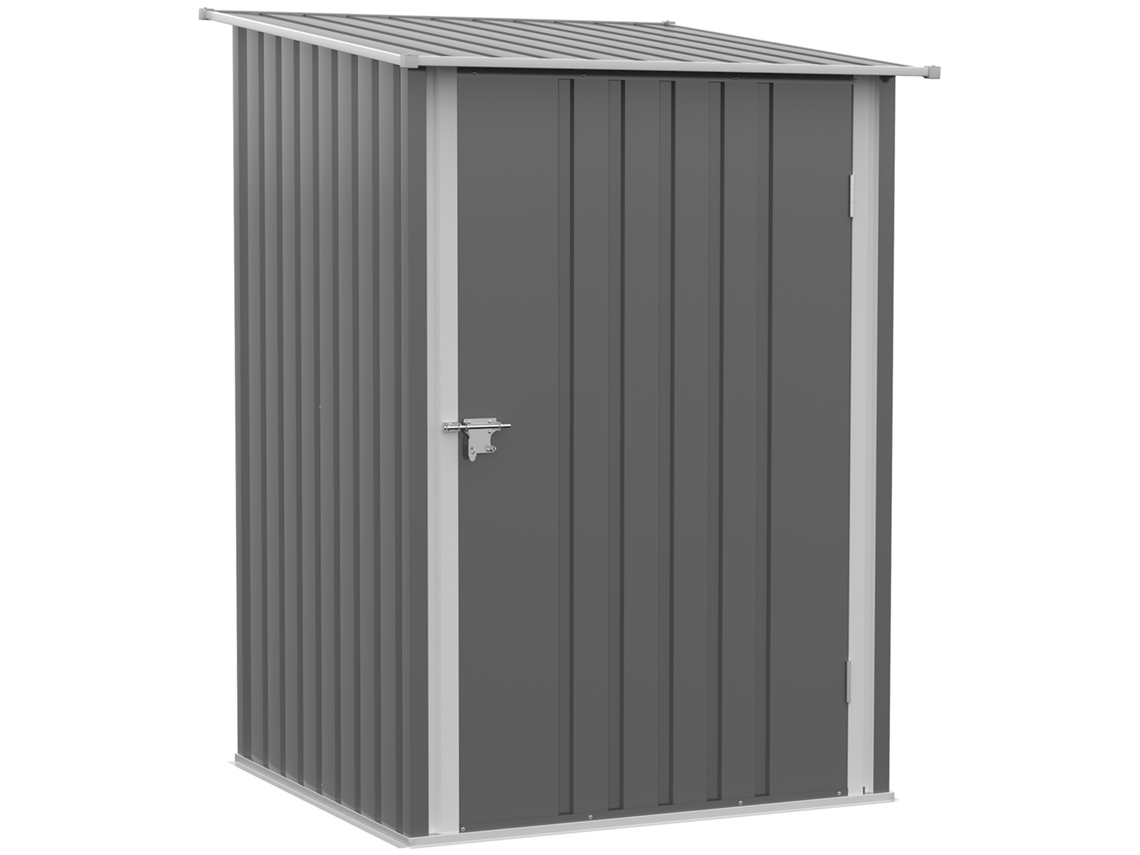 Cobertizo de acero 100x103x160cm Gris