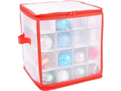 Caja Organizadora Impermeable De 64 Compartimentos Para Adornos: Perfecta Para Fiestas Y Decoración Del Hogar.