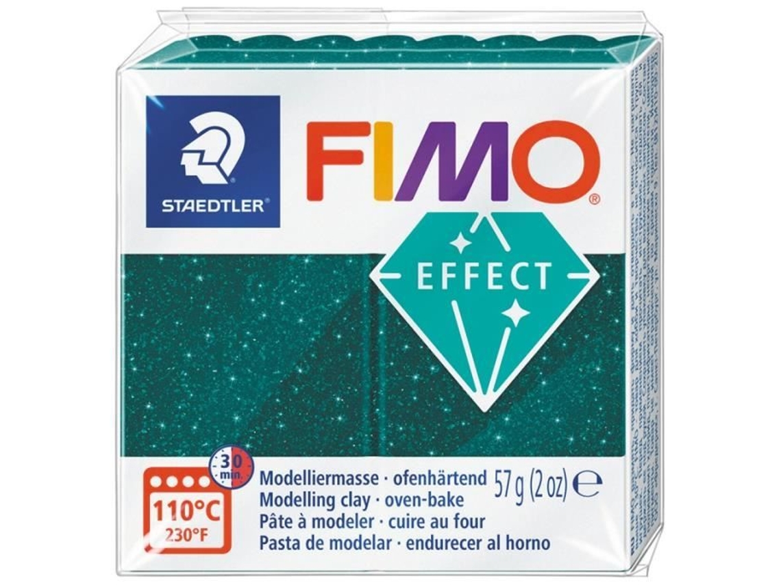 Pasta Fimo - STAEDTLER - Efecto Galaxia - Verde - 57 g