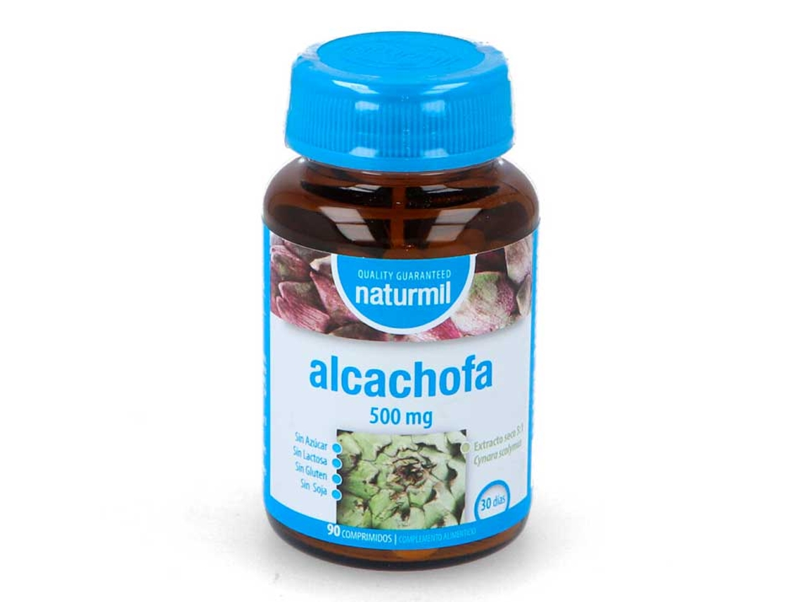 Complemento Alimentar NATURMIL Alcachofa 500 Mg 90 Comprimidos