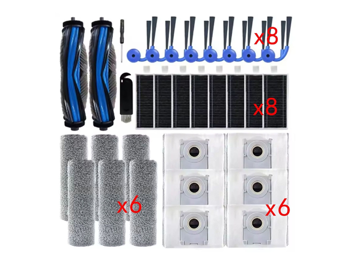 Kit de repuestos para Ecovacs X9/X9pro, 31 piezas, rendimiento superior STELASPLEN | STELASPLEN