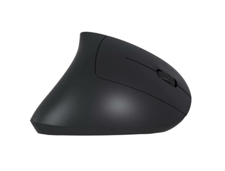 Ratón Ergonómico Óptico NILOX NXMOWI3014 (Negro - USB)