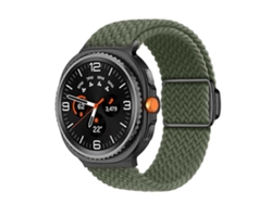 Correa de nailon trenzado con cierre magnético para Samsung Galaxy Watch8 / Watch8 Classic