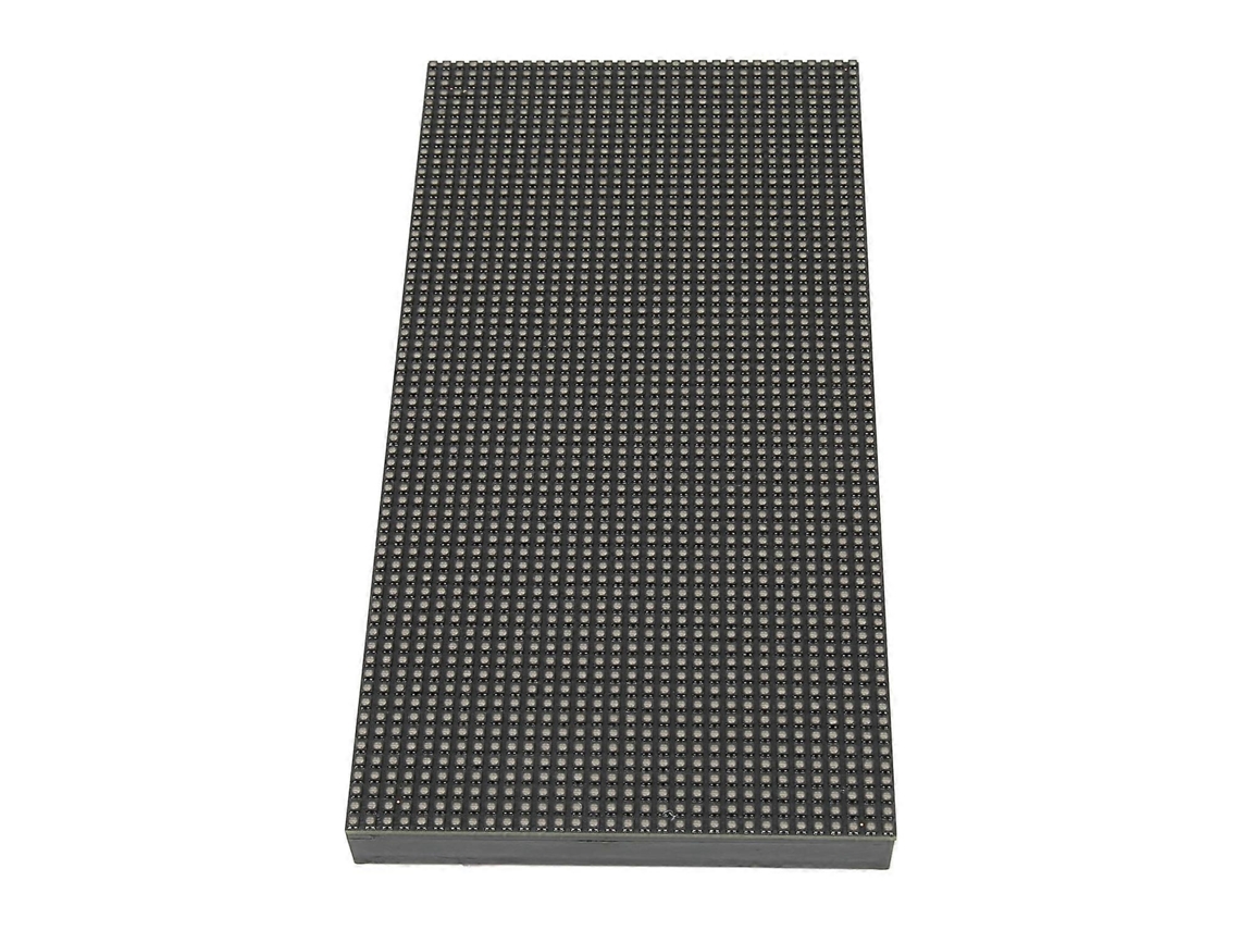 Panel de matriz LED RGB de 64 x 32 píxeles, paso de 3 mm, 2048 LED RGB individuales, brillo ajustable, color completo Chennnls