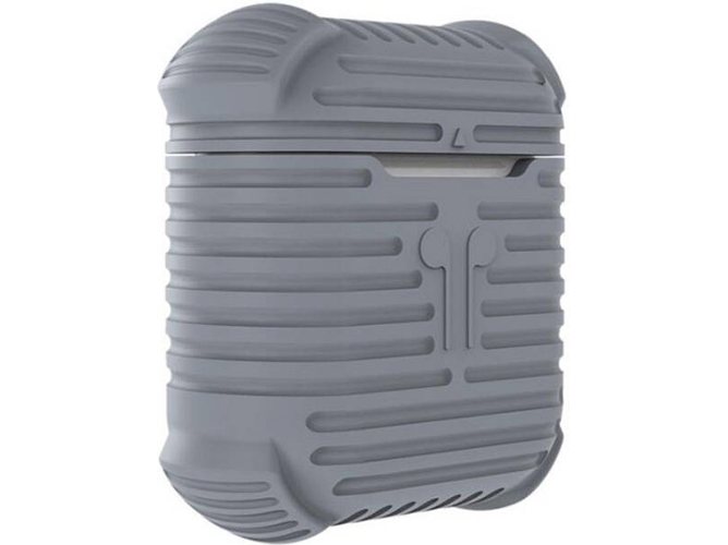 Funda WISETONY 5052439394842 (Para AirPods - Gris)
