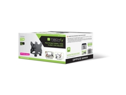 TECHLY vesa / pole / under-desk thin client computer holder black