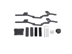Kit De Chasis De Fibra De Carbono Para Vehículos Rc Todoterreno A Escala 1/24, Axial Scx24 Deadbolt Jlu C10 Bronco