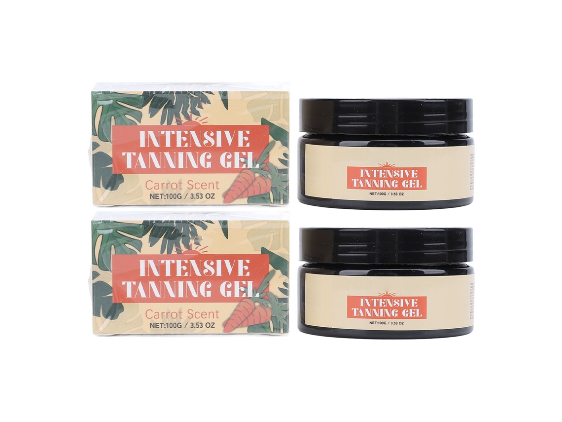 Gel Intenso de Bronceado para Exterior 200g con Hidratación Duradera y Bronceado Uniforme para Todo Tipo de Piel