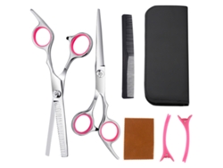 Tijeras profesionales para cortar cabello, tijeras para peluquero, juego de adelgazamiento, corte de cabello familiar, herramienta de peluquero JEDBESETZT