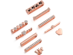 10 Anillos Decorativos Para Correas De Reloj, Dijes Para Accesorios De Reloj