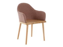 Silla PÄRUMM Beksand Linen 57x54x82 cm Madera de Fresno Beige
