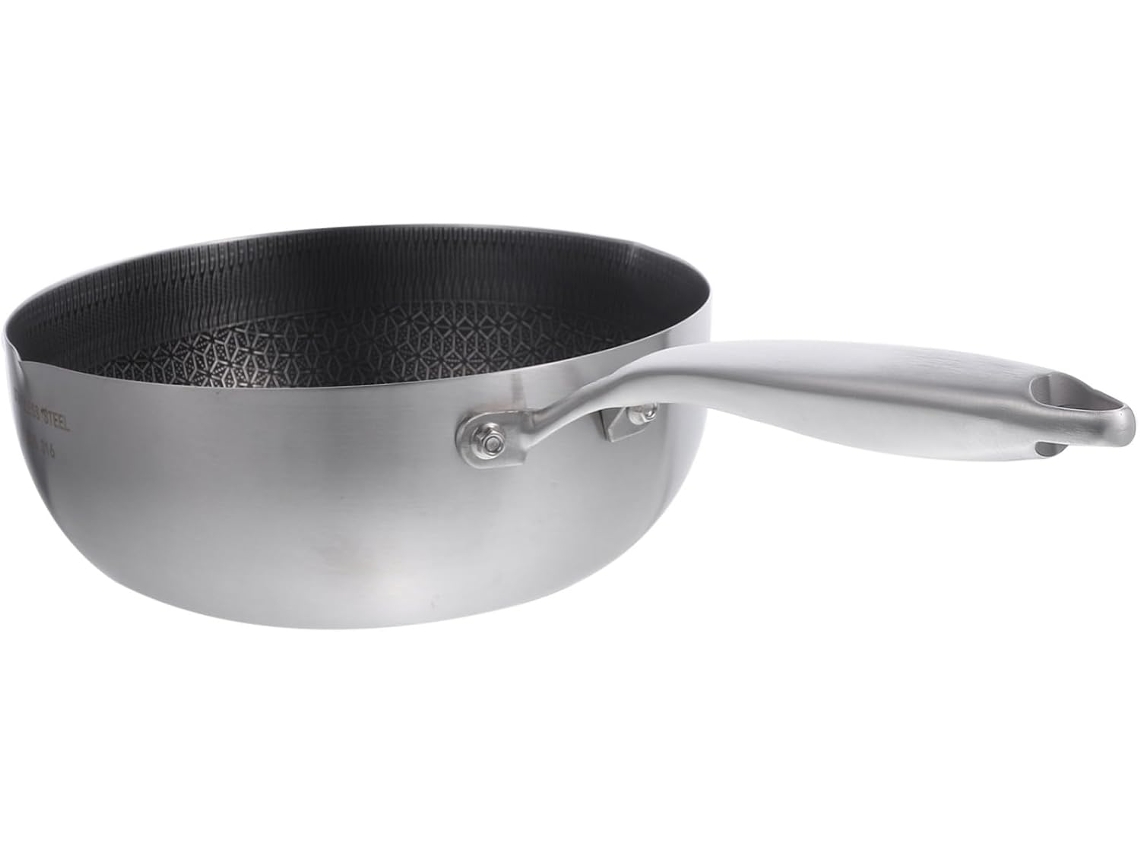 Sartén De Acero Inoxidable 304 Con Revestimiento Antiadherente Tipo Panal, Para Cocinar Y Freír Huevos.