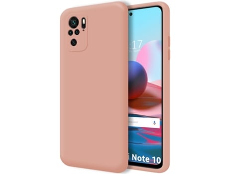 Carcasa Xiaomi Redmi Note 10 / 10S TUMUNDOSMARTPHONE Silicona Líquida Rosa