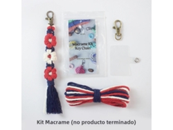 Conjunto de llaveros de margaritas tejidas a mano, con tutorial para principiantes, llavero colgante con borla de margarita para hacer tú mismo