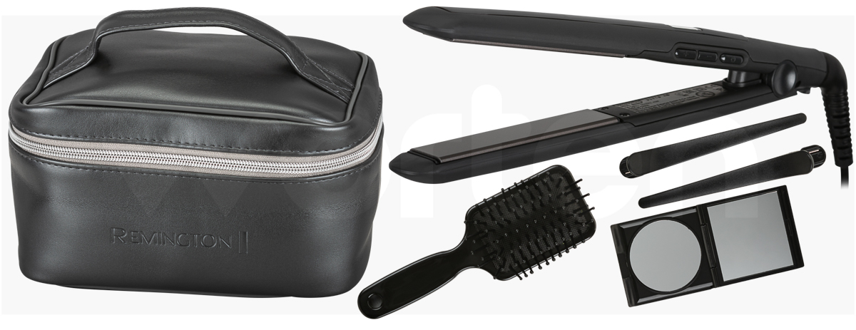 Plancha De Pelo remington s5506gp 5506 placas estrechas extralargas proceram proceramic titanium con revestimiento avanzada ultra set