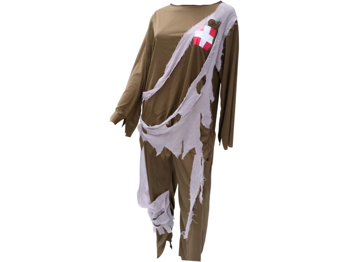 Disfraz De Zombi Aterrador De 1 Pieza Para Adultos, Disfraz Multifuncional De Halloween Para Adultos Y
