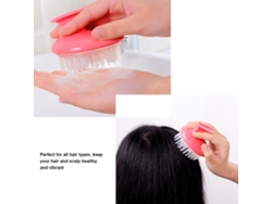 Vlrla-silicone Pincel Para Shampoo Para Couro Cabeludo Massage Cabelo Limpeza