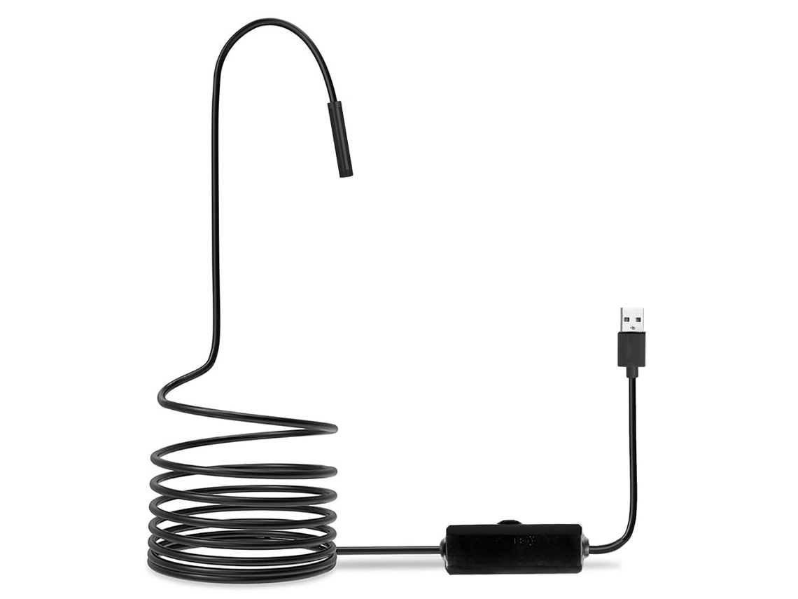 Cámara de inspección de endoscopio industrial impermeable SZSMART (línea dura - 5M)