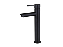 Grifo De Lavabo Alto 20 En Latón Negro, Colección Céphise