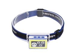 Linterna frontal LED COB magnética con carga USB y modo de inducción para aventuras al aire libre y ciclismo - Azul marino Yunzii