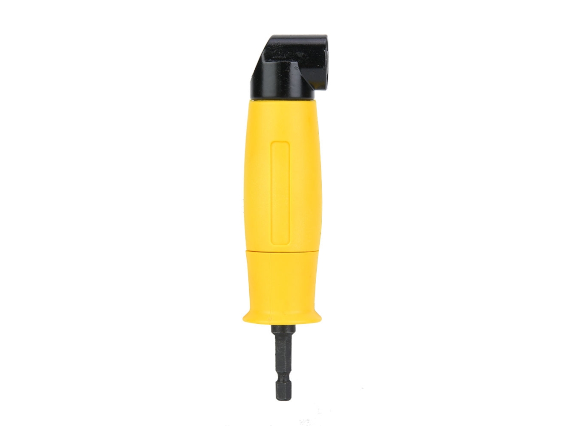 Adaptador De Ângulo Retto De 90 Graus 1/4'' Porta-bit Hexagonal Para Parafusadeira A Bateria