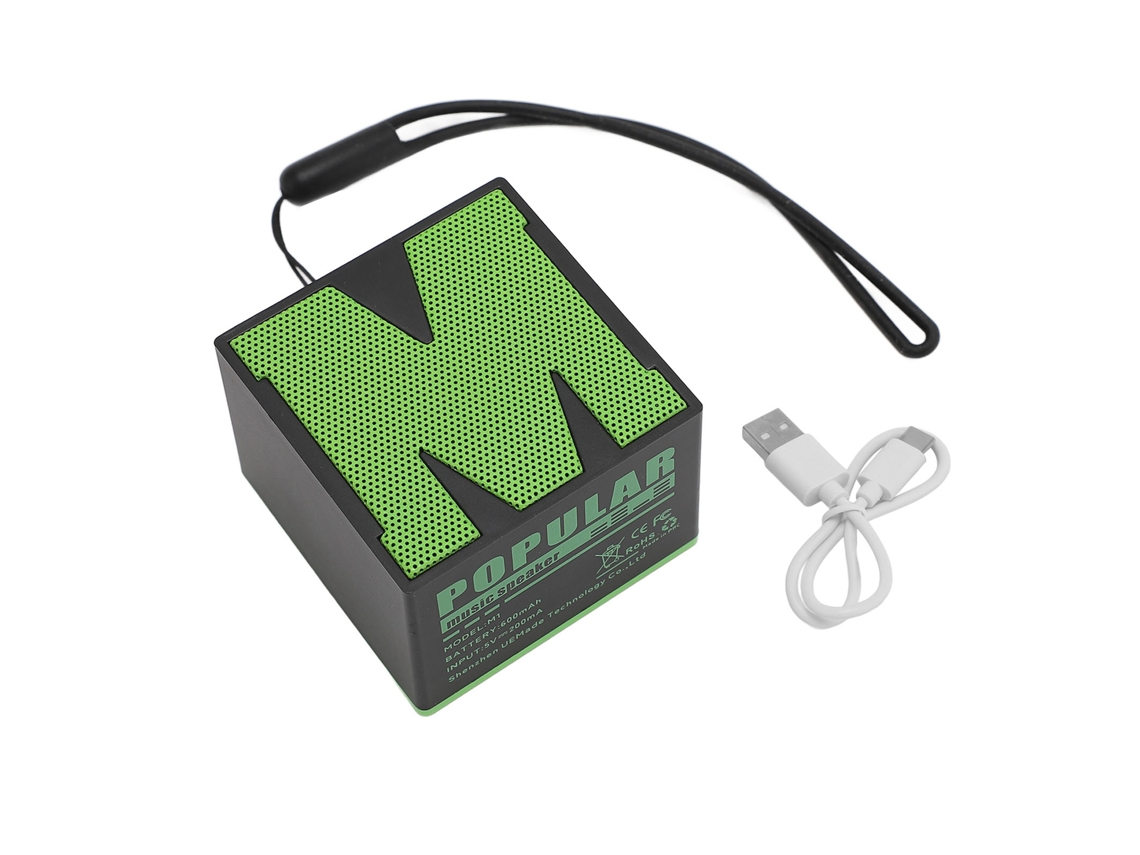 Alto-falante Bluetooth 5.4 Portátil Mini Resistente À Água Ip54 6h Reprodução Lanyard Preto