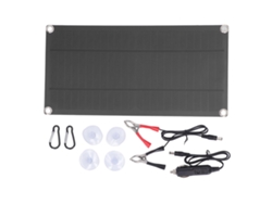 Panel Solar Fotovoltaico Monocristalino Flexible De 10 W Y 18 V Para Uso Doméstico (30 W)