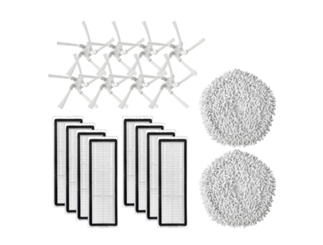 Para xiaomi dreame w10 /w10 pro robot hepa filter mop pano escova lateral