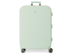 Maleta de Viaje Mediana ENSO Annie Day Verde (48x70x28cm - 79 L)