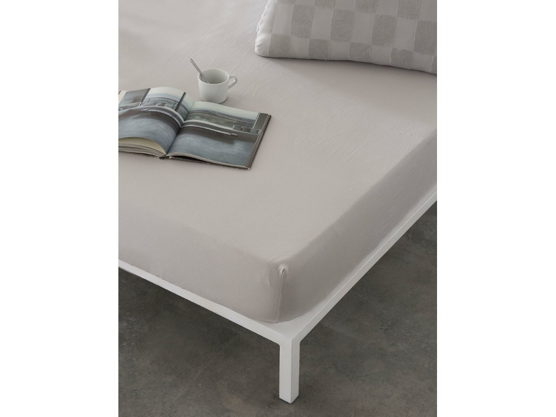 Sábana Inferior NATURALS (35.00 x 7.00 x 22.00 cm - Algodón - Gris)
