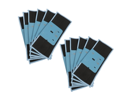 Paquete de 12 almohadillas de repuesto lavables para fregar en húmedo, compatibles con Irobot Braava Jet M6