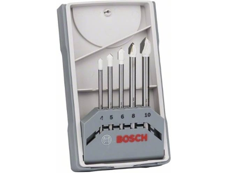 Conjunto de Brocas BOSCH para Azulejo Cyl-9 Ceramic - 5 Un - 4 - 10 mm
