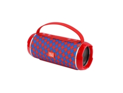 Altavoz Portátil Mdug, Batería Recargable De Iones De Litio De 1200 Mah, Compatible Con Teléfonos, Tabletas, Ordenadores Y Televisores(rojo Camuflaje)