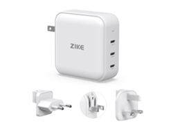 Cargador rápido Zike Z1214 140w Gan Pd3. 1 carga ultrarrápida USB-C para MacBook, iPhone, iPad y portátiles.