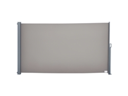 Toldo Lateral Enrollable 3x1,6m Aluminio Poliéster Impermeable Protección Viento Privacidad