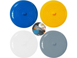 Tapa de bañera de silicona flexible, diseño antifugas, que garantiza un buen sellado y previene fugas para múltiples usos, incluidos lavabos de baño.