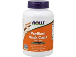 Complemento Alimentar NOW Casca De Psyllium (500 cápsulas)