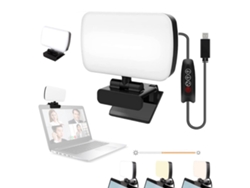 Luz Led Para Vídeo Ajustável Luz De Enchimento Para Conferência Transmissão Ao Vivo Portátil