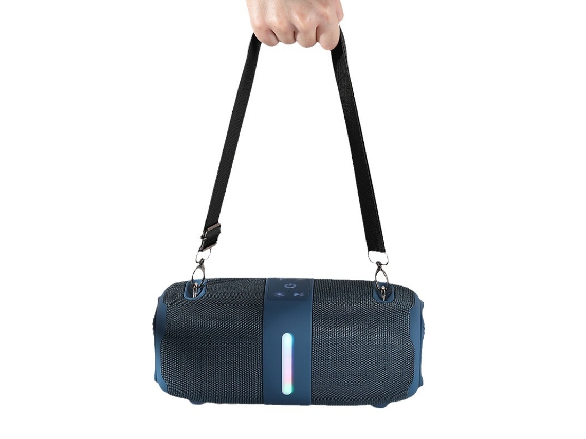 Altavoz Inalámbrico Portátil De Alta Potencia - Radio Fm Con Led Rgb De 30 W - Resistente Al Agua Ipx5