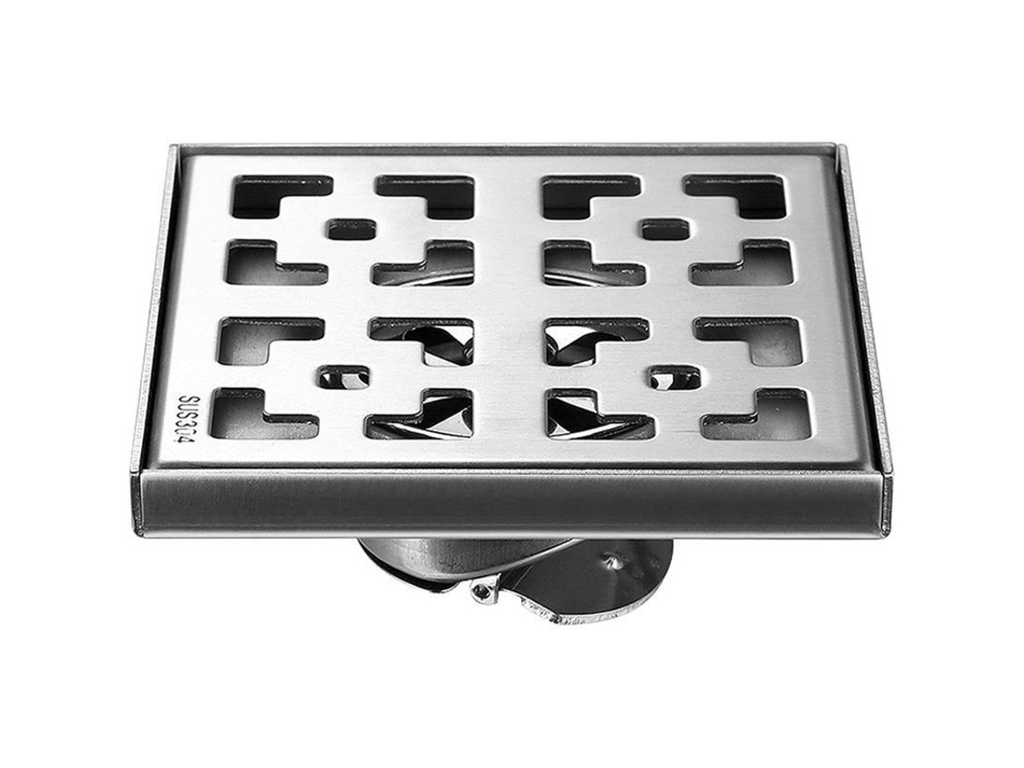 Drenaje De Ducha Cuadrado De Acero Inoxidable 304, Antidesagüe, Antiobstrucción, Para Baño, Cocina, Piscina