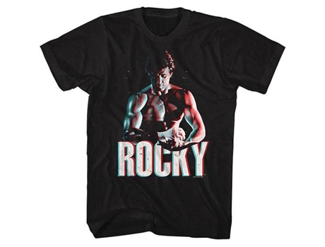 Camiseta ROCKINSTONE Rocky Músculos 3D (Algodón - XL)