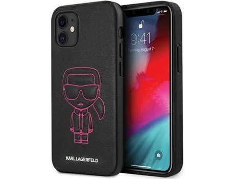 Carcasa iPhone 12 Mini KARL LAGERFELD Blanco