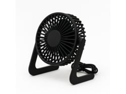 Ventilador de escritorio | Compacto, silencioso, conexión con cable USB Mayou Sd2138 Negro