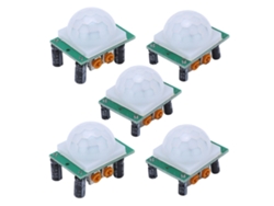 5 Módulos Pir Ir Detector De Movimiento Humano Sensible Estable Preciso Bajo Consumo Dc4.5-20v