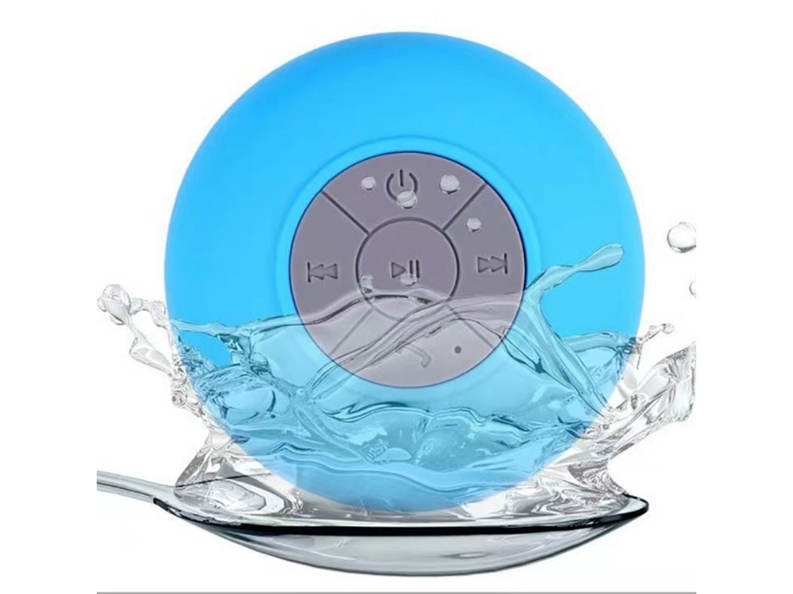 Mini Speaker Sem Fio À Prova D‘água Para Chuveiro, Piscina, Praia, Carro
