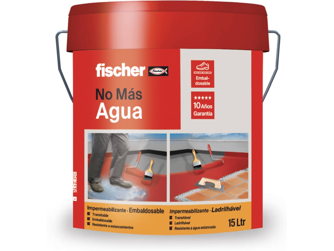 Impermeabilizante FISCHER para Azulejos Blanco 15L