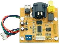 Tarjeta De Interfaz De Audio Gy 770 Que Acepta Señales Coaxiales Y De Fibra Digital Para Una