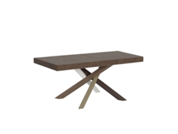 Mesa extensible 90x120/224 cm Volantis Premium Nogal estructura multicolor 4/C ITAMOBY