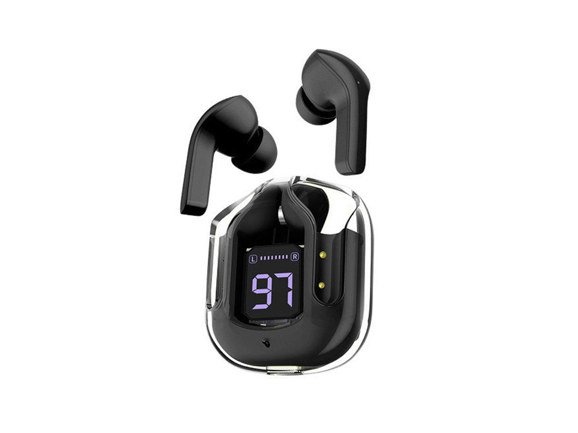 Auriculares inalámbricos Bluetooth originales, transparentes, de